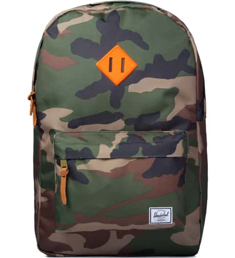 herschel backpack camo orange Supply Co. Unisex Herschel Classic Woodland (Limited Edition), Varsity this backpack is perfect for carrying and organizing everything you need for the day. Herschel Supply Heritage Backpack -