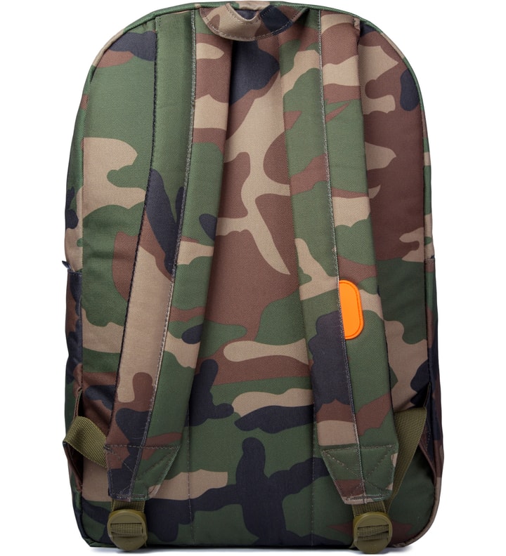 Woodland Camo/Orange Rubber Heritage Backpack Placeholder Image
