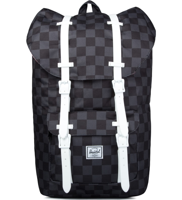 herschel backpack checkerboard Classic XL Supply Co. USA Herschel Unisex Black Checkered Textile Classic One Size Backpack A minimal design made to carry your essentials in style Herschel Supply Co. - Black