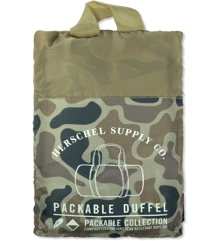 Duck Camo/Bone Packable Duffle Bag Placeholder Image