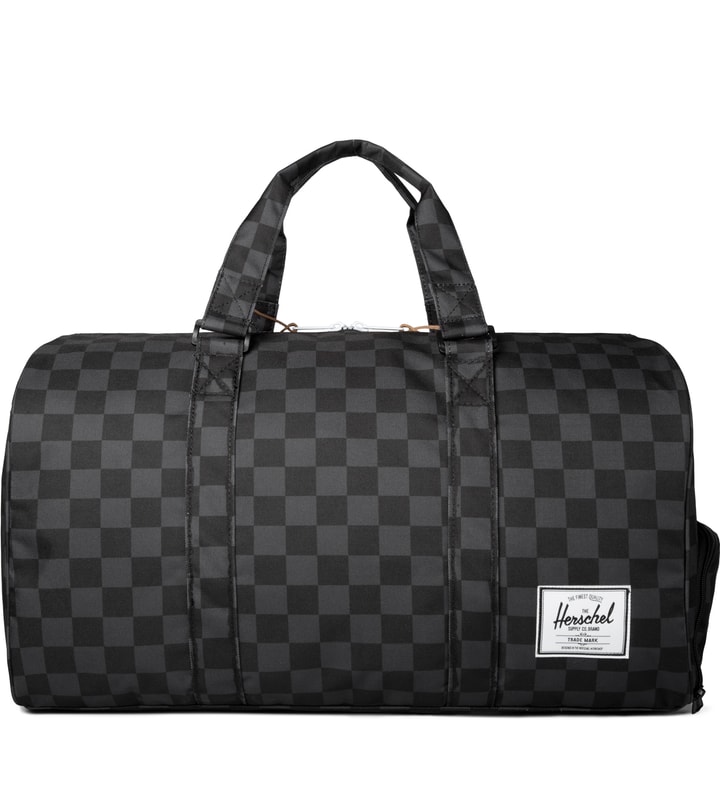 Black Checkerboard Novel Duffle Bag Placeholder Image