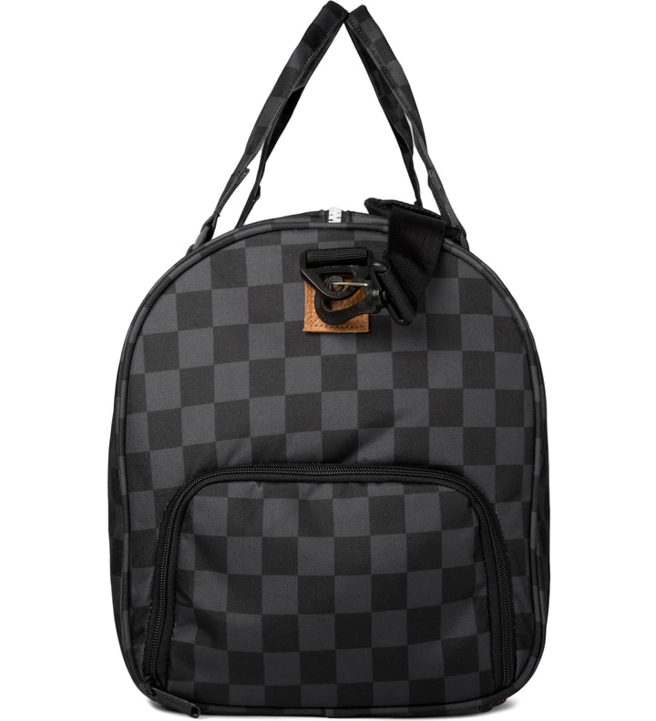 Black Checkerboard Novel Duffle Bag Placeholder Image