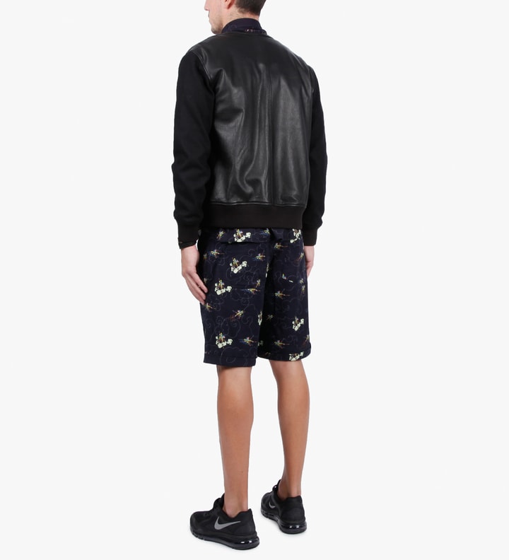 Navy Monkey King Print Short Placeholder Image