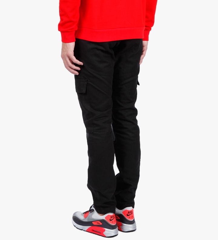 Black Kai Sim Cargo Trousers  Placeholder Image
