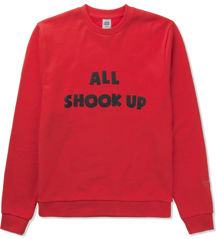 Red Opening Ceremony x Elvis All Shook Up Sweater  Placeholder Image
