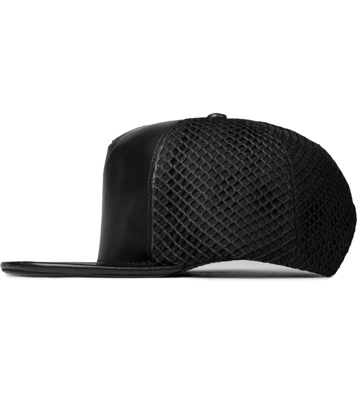 Black Lambskin Mesh Back Standard Hat Placeholder Image