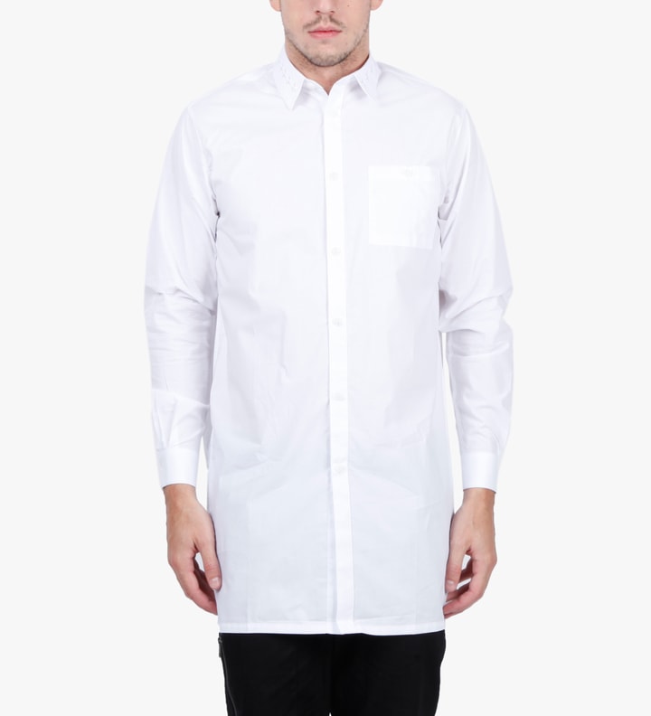 White Star Button Down Shirt  Placeholder Image