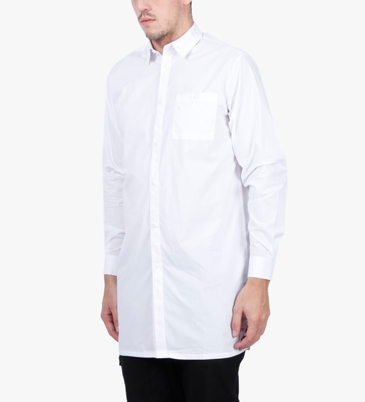 White Star Button Down Shirt  Placeholder Image