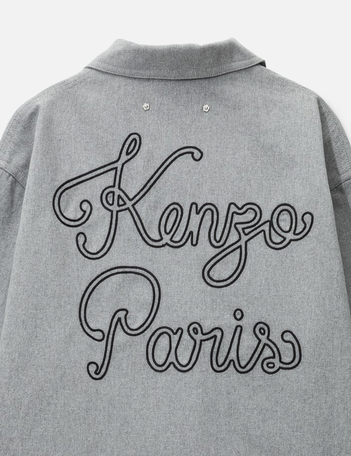 'Kenzo Paris Chainstitch' Embroidered Workwear Jacket Placeholder Image