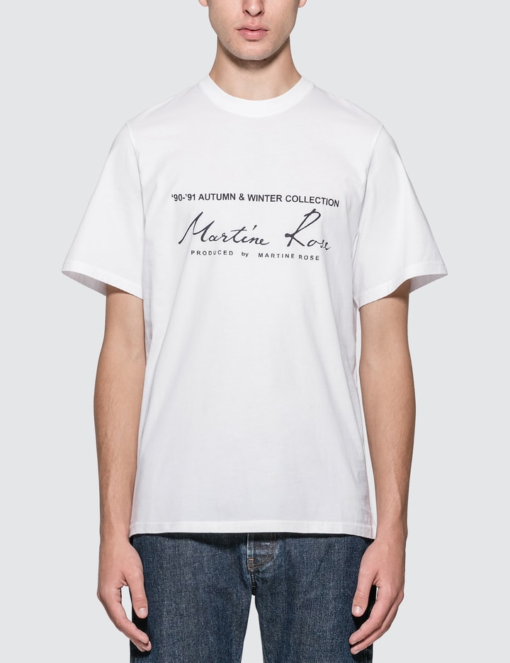 Stussy x Martine Rose black tee t shirt, Men's Fashion, Tops