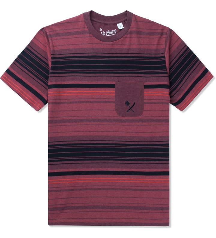 Red Static Stripe T-Shirt Placeholder Image