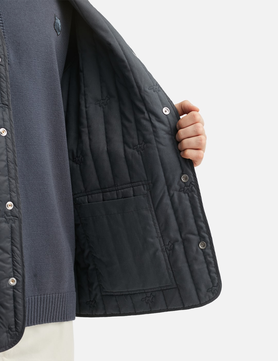 Sleeveless Quilted Vest view 18