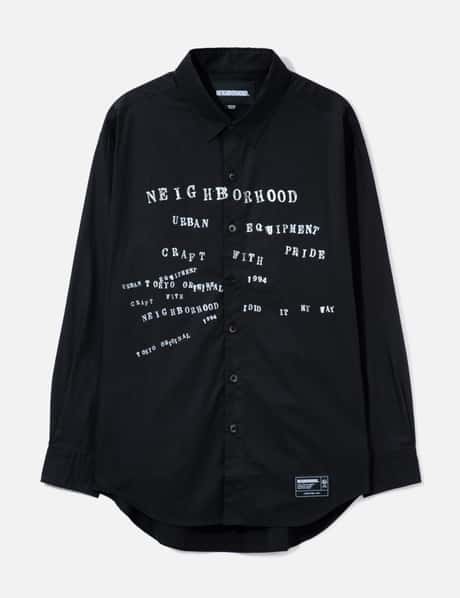 네이버후드 Typographic Shirt LS