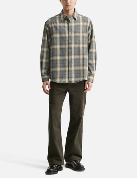 Embroidered Corduroy Flare Pants view 15
