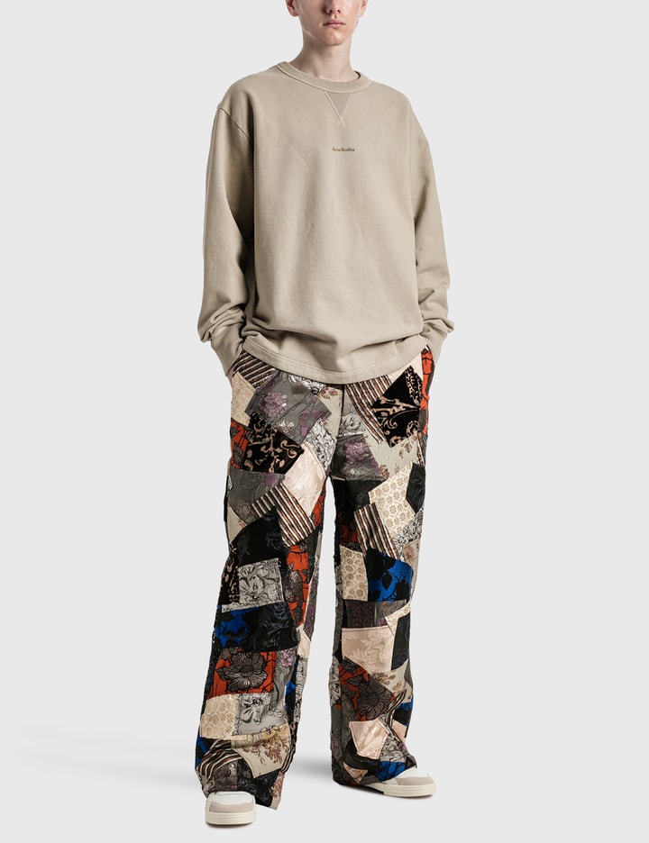 Patchwork Regular Fit Trousers Placeholder Image