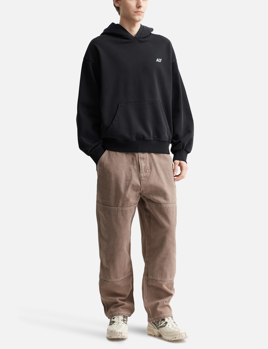 "Good Vibes Black Washed Out" Hoodie view 20