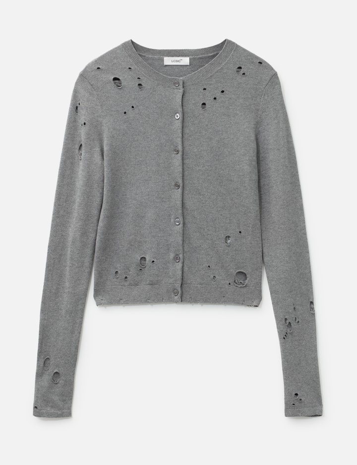 LCDC Distressed Cardigan