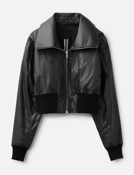 Rick Owens Dracucollar Cropped Jacket