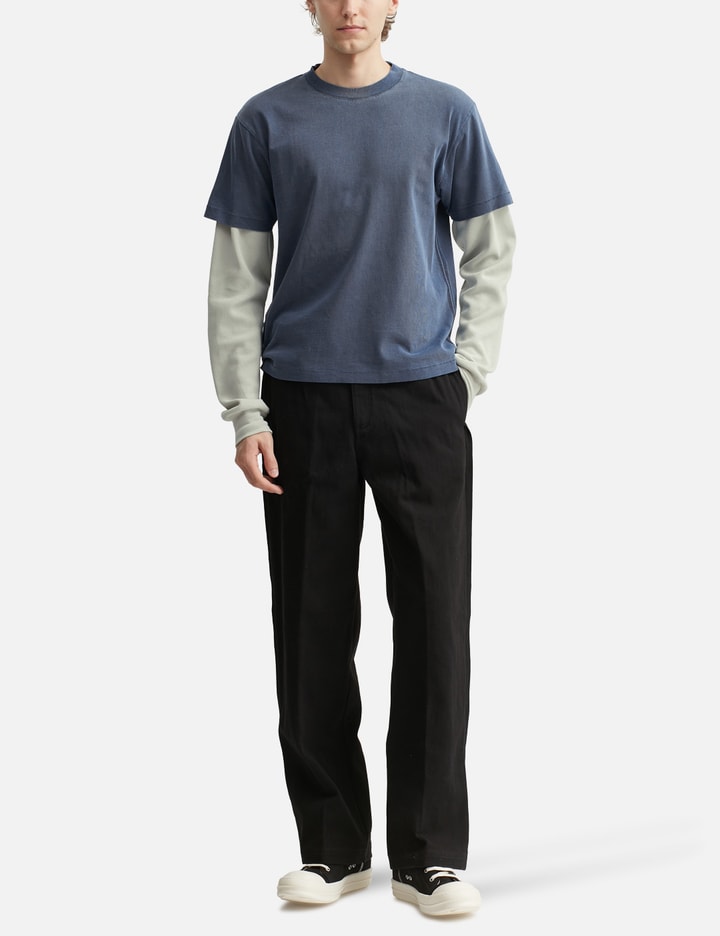 Beach Brains Tide Double Tee In Multi