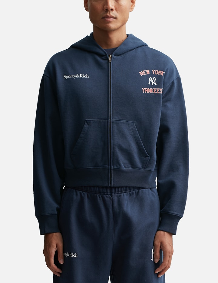 Home Run Cropped Zipped Hoodie Placeholder Image