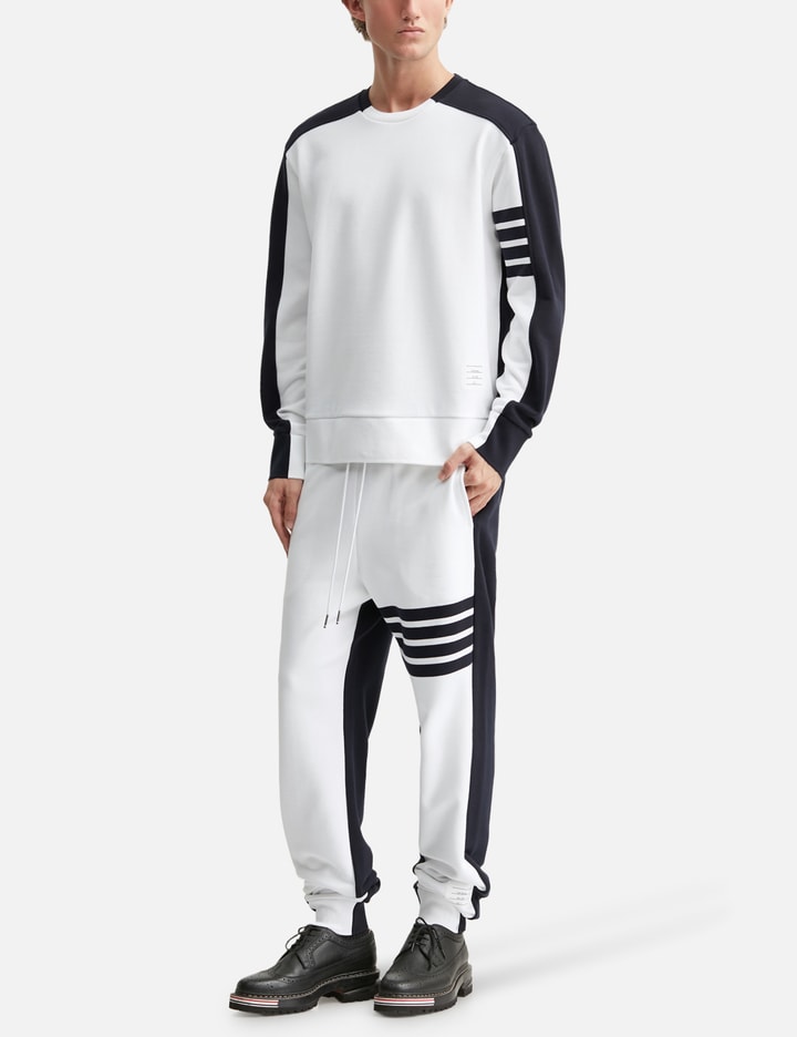 Thom Browne Loopback 4-Bar Colorblock Sweatpant