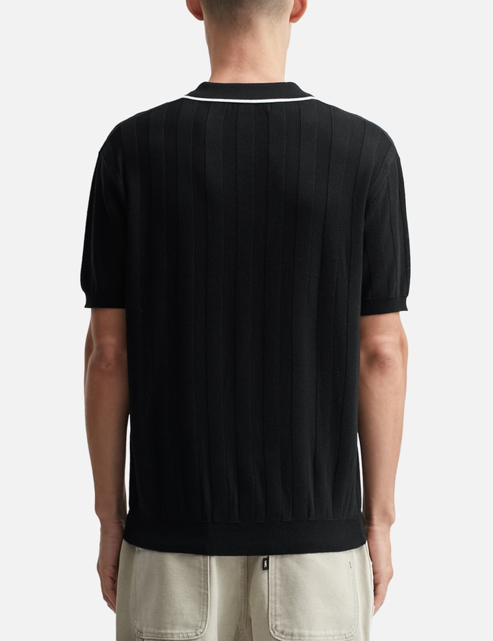 Mesh Knit Polo Shirt Placeholder Image