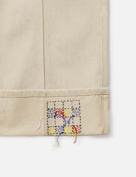 Khaki High Waisted Denim view 17
