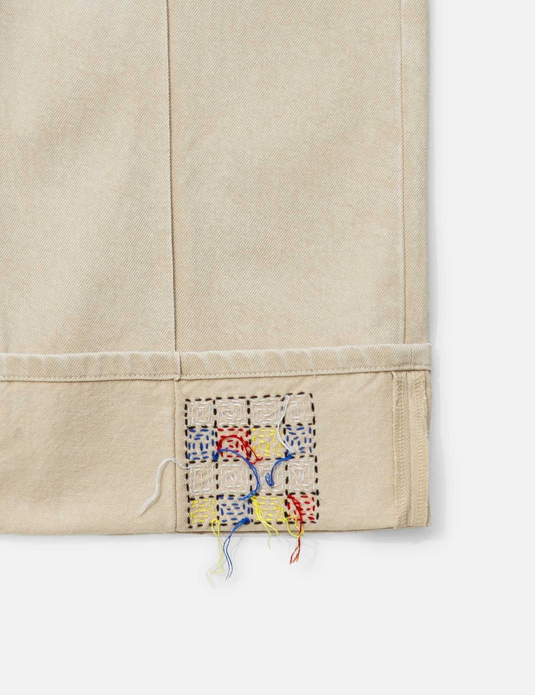 Khaki High Waisted Denim view 18