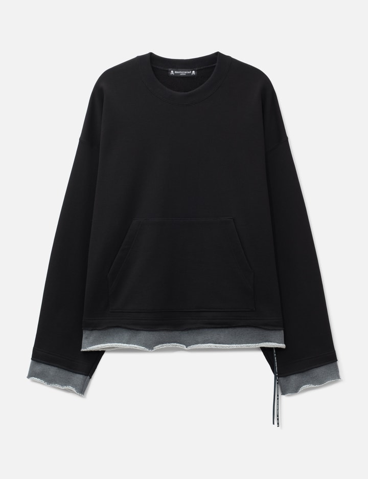 Mastermind Japan Cut-Off Boxy Crew Sweatshirt