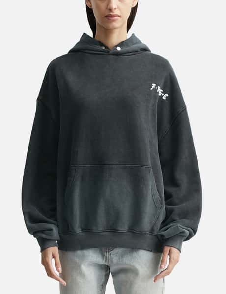 FRAGILE CLUB Distorted Triangle Hoodie