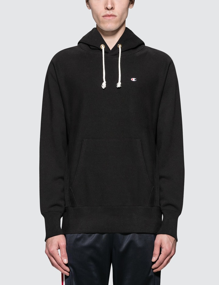 Hoodie With Script Logo At Hood Placeholder Image
