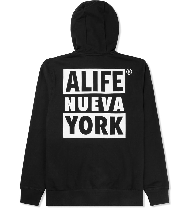 Black Nueva York Full Zip Hoodie Placeholder Image