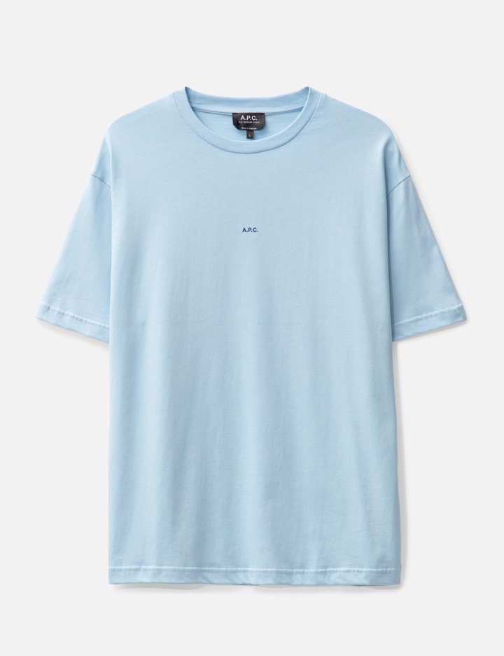 Shop Apc Kyle T-shirt In Blue