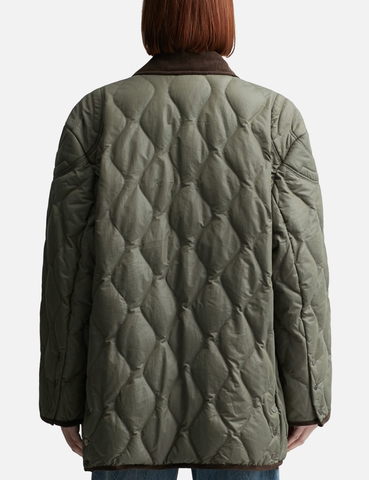 COLLAR QUILTED JACKET Placeholder Image