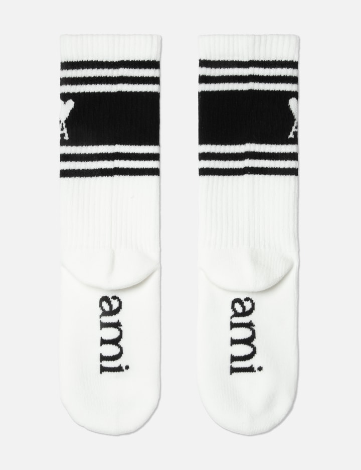 Ami de Coeur Striped Socks Placeholder Image