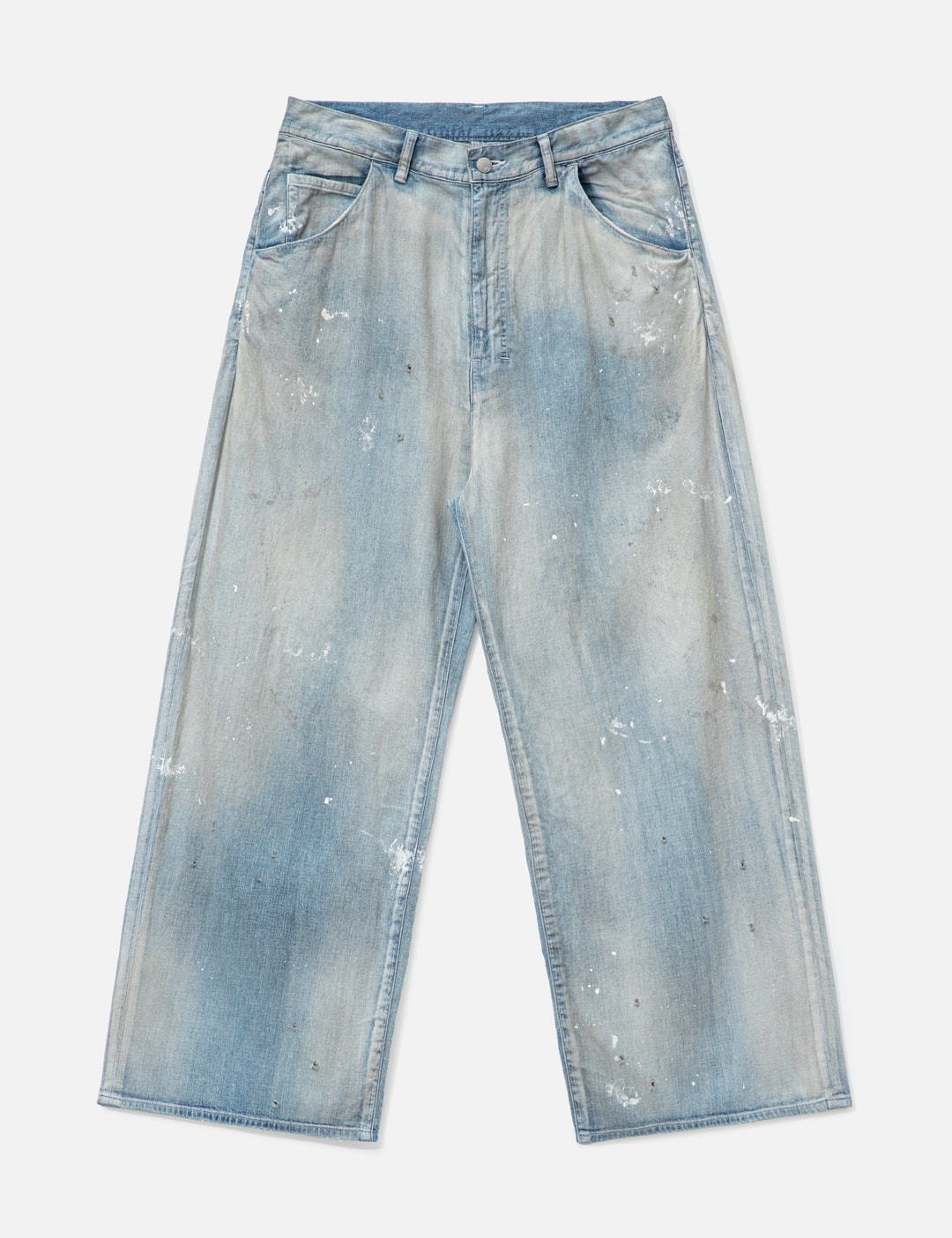 Light Oz Wide Straight Denim Pants