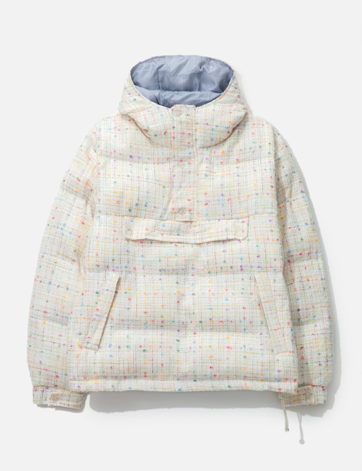 Abc. Tweed Hooded Puffer Jacket Placeholder Image