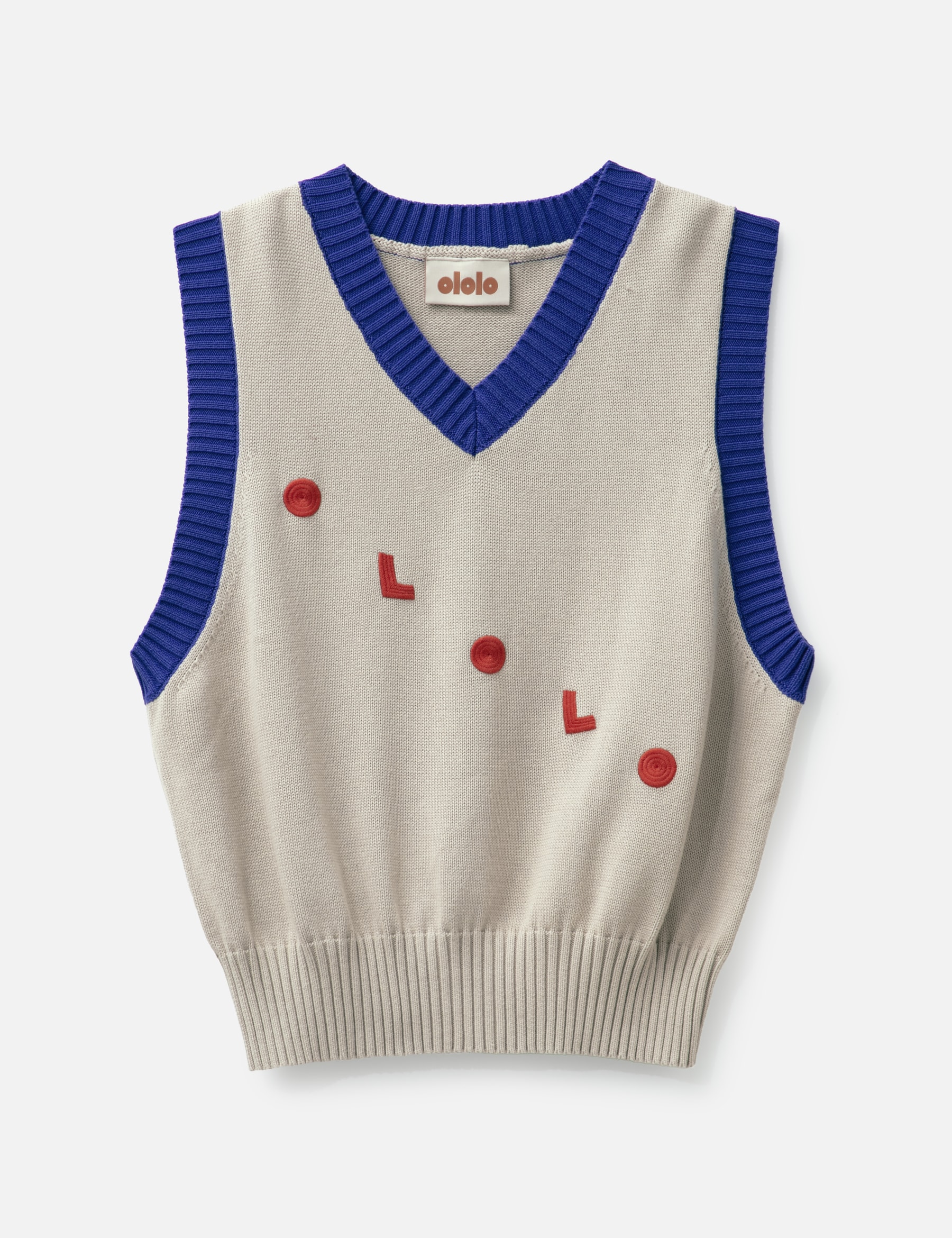 Veee-Neck Logo Vest view 16