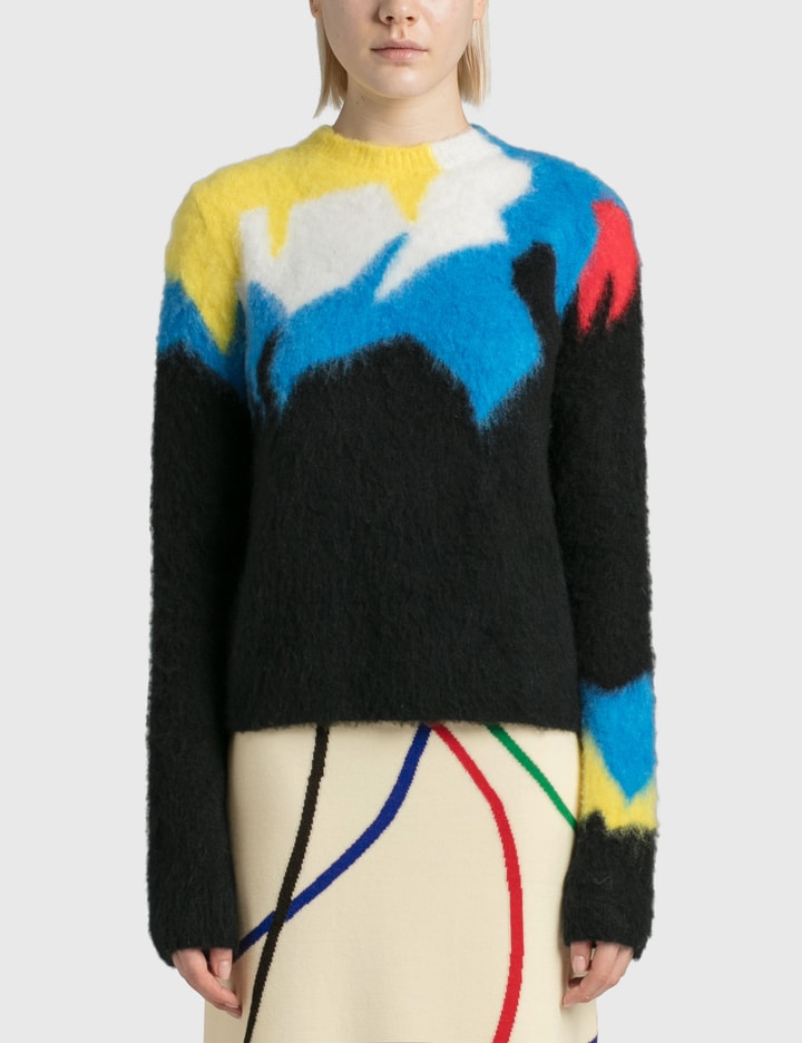 Intarsia Crewneck Sweater Placeholder Image