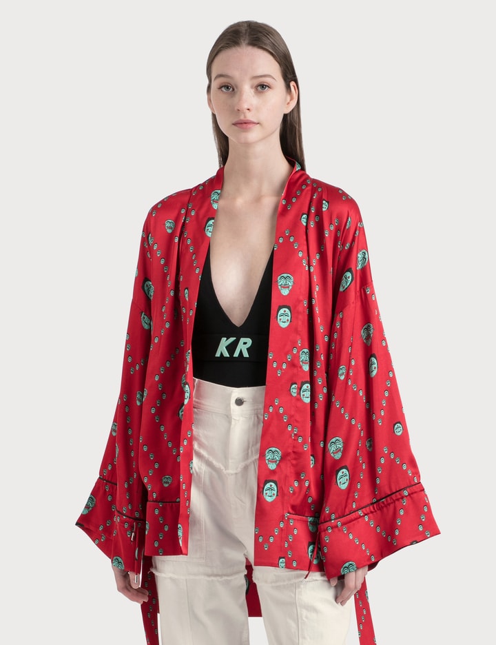 All Over Masks Fluid Kimono Placeholder Image