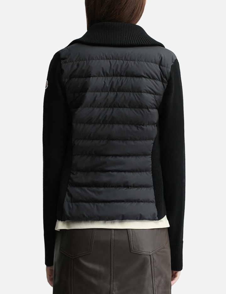 Padded Wool Zip-Up Cardigan Placeholder Image