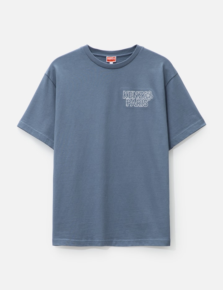 'Kenzo Constellation' Oversized Embroidered T-shirt Placeholder Image