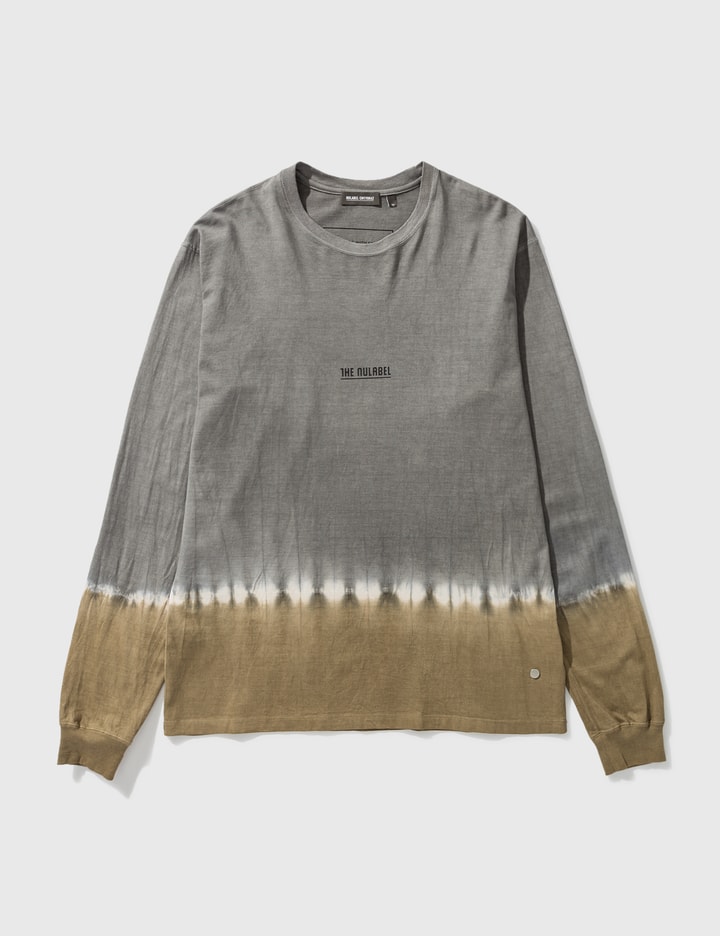 Nulabel Cm1y0k42 Natural-dye T-shirt In Grey