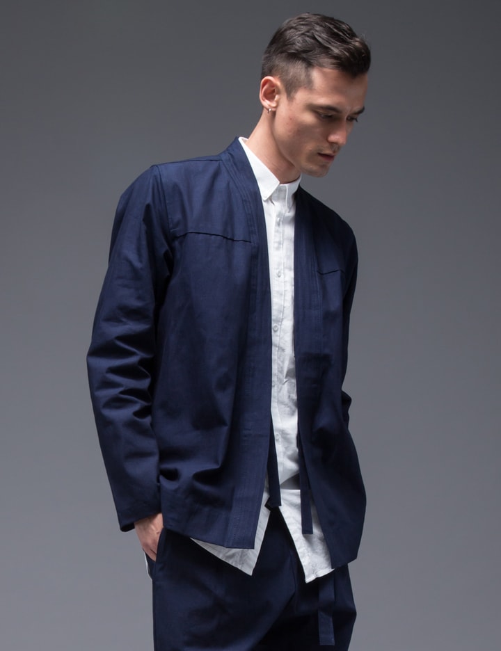 Osaka Indigo Yukata Kimono Jacket Placeholder Image