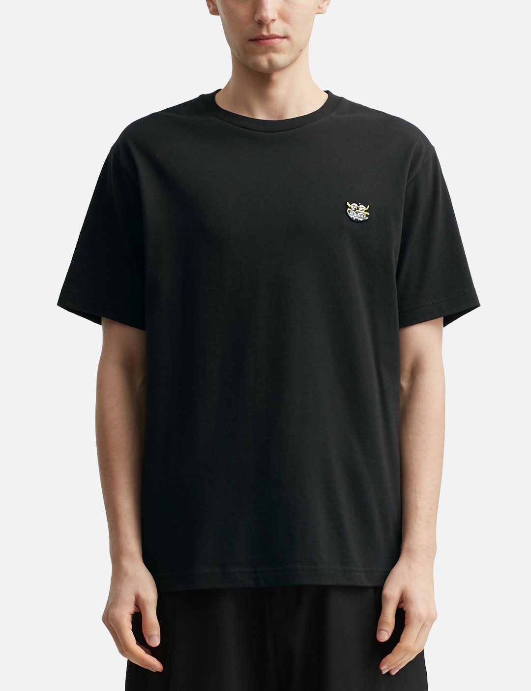 Wild Tiger' Embroidered T-Shirt view 18