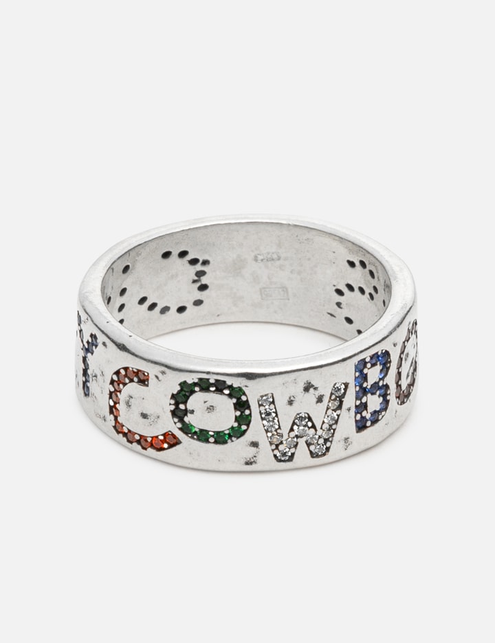 Twojeys City Cowboys Stone Ring In Multi