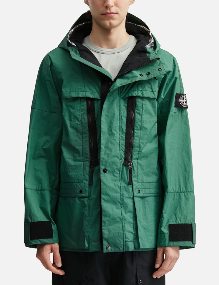 ストーンアイランド Metal Lamina Ripstop Heat Reactive Hooded Jacket