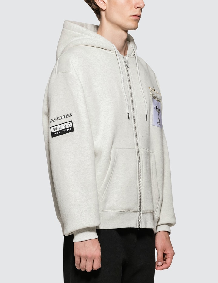 Zip Up Hoodie with Platinum Trophy Patch Placeholder Image
