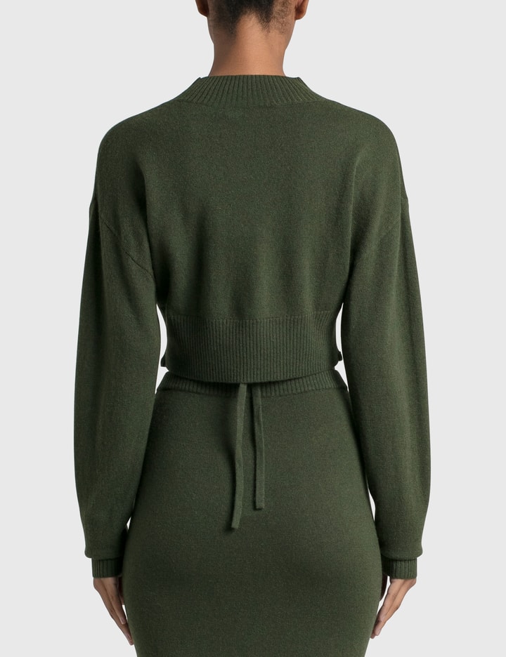 Christopher Esber - Oversized Crop Tie Knit | HBX Christopher Esber - Oversized Crop Tie Knit | HBX
