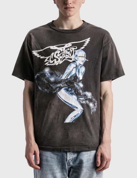 Saint Michael - SAINT MICHAEL x SORAYAMA GRAPHIC T-SHIRT | HBX  
